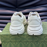 Gucci stone beige luxury sneakers view 9 premium leather build