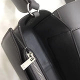 Front view of modern refined women's handbag – women's luxury accessory