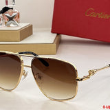 Full view of Cartier unisex sunglasses