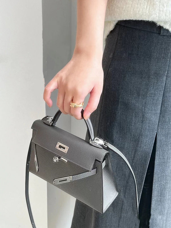 Understated handbag styled for everyday wear