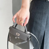 Understated handbag styled for everyday wear