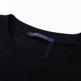 Full styled look of Louis Vuitton cotton t-shirt with contemporary cut