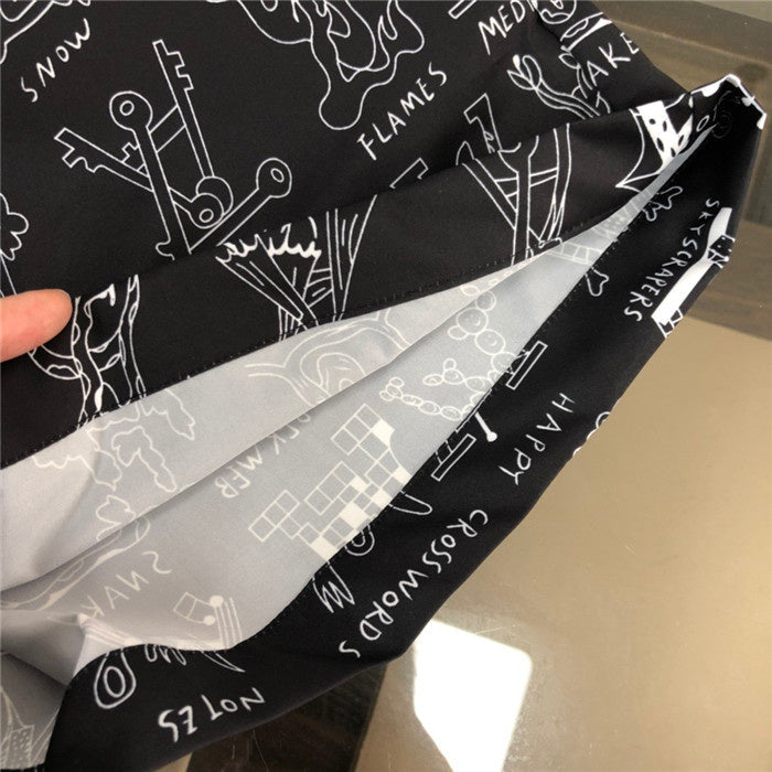 Back view of Louis Vuitton cotton t-shirt with streetwear-inspired cut