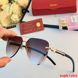 Full view of Cartier unisex sunglasses
