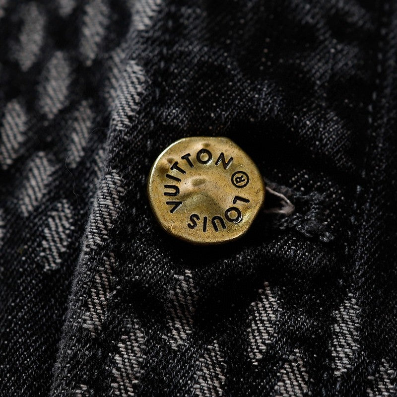 Front view of Louis Vuitton luxury clothing with relaxed-fit cut