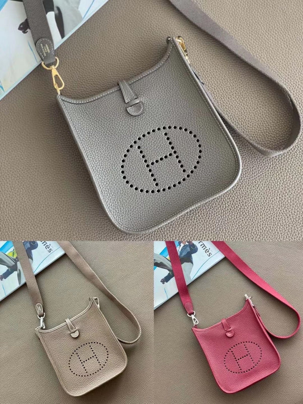 Close-up detail of curated bag design