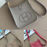 Close-up detail of curated bag design
