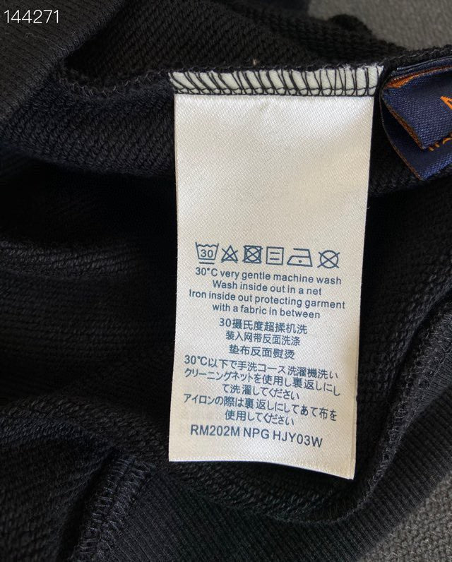 Side profile of Louis Vuitton luxury clothing with everyday silhouette