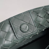 Chic Vegan Leather Handbag - Versatile Everyday Design | Women's Everyday Carry Handbag #1566 - alternate angle view (image 8) of designer-inspired handbag