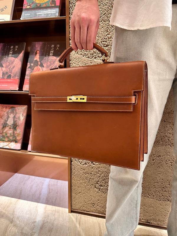 Contemporary bag shown from front angle