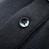 Back view of Moncler luxury clothing with logo-detail design
