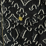 Front view of Louis Vuitton luxury clothing with contemporary cut
