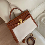 Modernist handbag styled for everyday wear