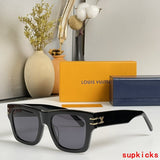 Lifestyle view of Louis Vuitton unisex sunglasses
