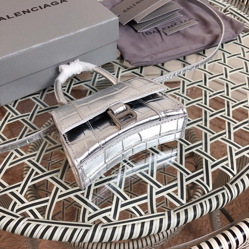 Back view of elevated statement women's handbag – women's everyday handbag
