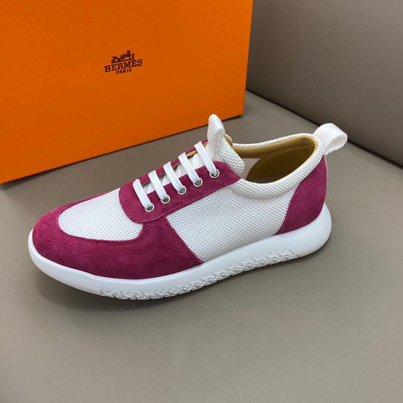 Hermès Beige High-Top Sneakers - Sole Detail View