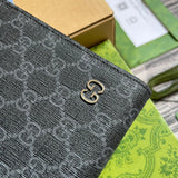 Side profile of premium signature women's handbag – women's premium purse
