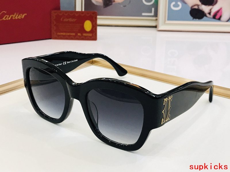Front view of Cartier unisex sunglasses