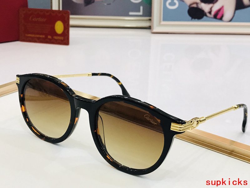 Lifestyle view of Cartier unisex sunglasses