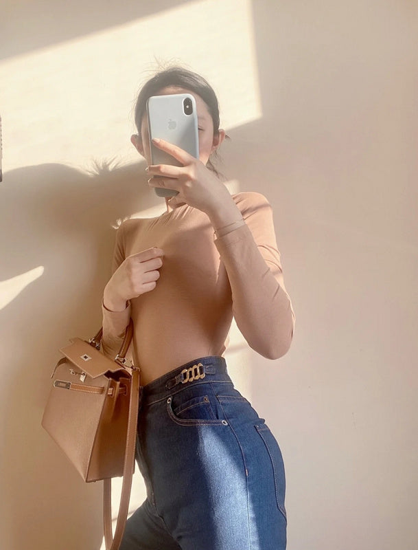 Structured bag shown from front angle
