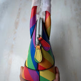 Elegant Vegan Leather Handbag - Versatile Everyday Design | Women's Fashion Handbag #883 - hardware and detail close-up (image 5) of designer-inspired handbag