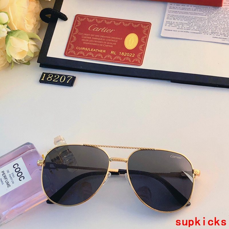 Side view of Cartier unisex sunglasses