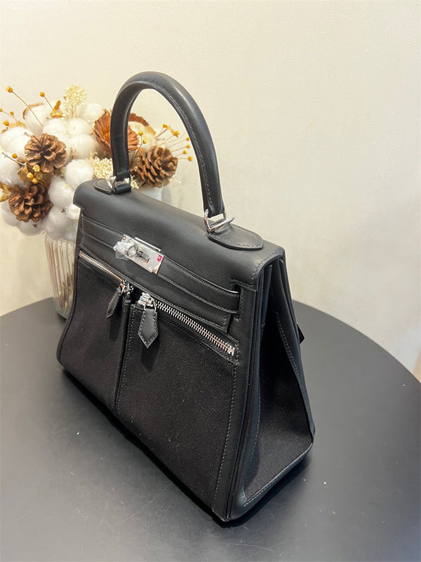 Sculpted handbag styled for everyday wear