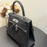 Sculpted handbag styled for everyday wear