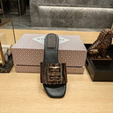 Givenchy Burgundy Loafer Flats - Heel Detail View