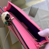 Refined Premium PU Leather Handbag - Signature Hardware Accents | Women's Luxury Handbag #1671 - side angle view (image 2) of designer-inspired handbag