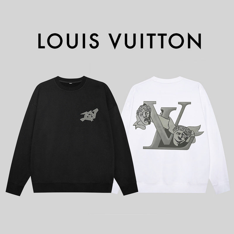 Close-up detail shot of Louis Vuitton luxury clothing with streetwear-inspired cut
