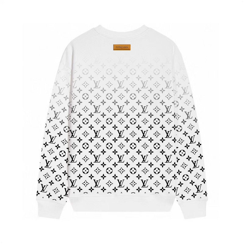 Close-up detail shot of Louis Vuitton luxury clothing with everyday silhouette