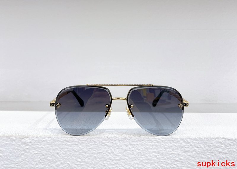 Lifestyle view of Louis Vuitton unisex sunglasses