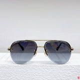 Lifestyle view of Louis Vuitton unisex sunglasses