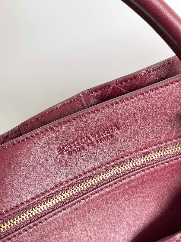 Contemporary Vegan Leather Handbag - Smooth Faux-Leather Exterior | Women's Designer-Inspired Purse #1596 - interior view (image 6) of designer-inspired handbag