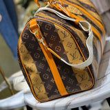 Back view of refined elevated women's handbag – women's luxury accessory