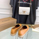 Burberry Chocolate Brown Low-Top Sneakers - Side Profile View