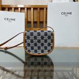 Side profile of refined structured women's handbag – women's everyday handbag