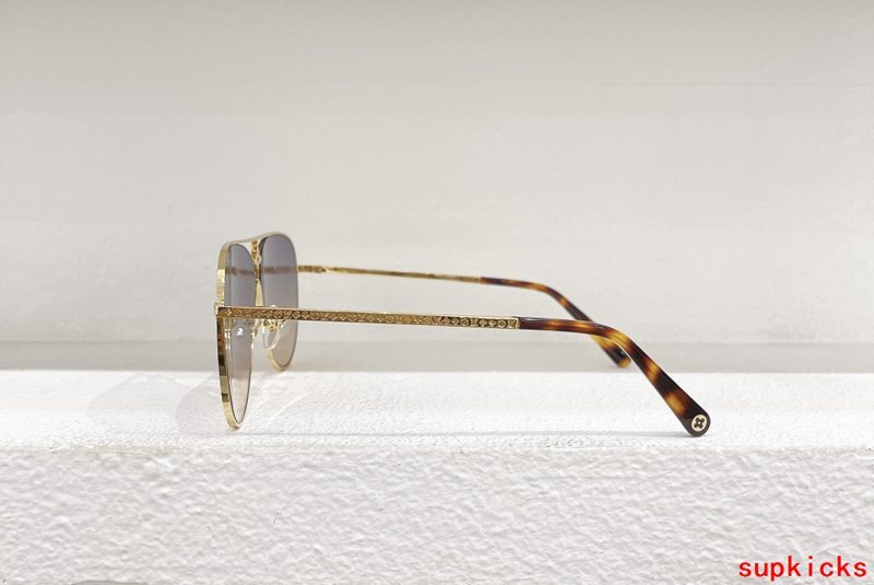 Lifestyle view of Louis Vuitton unisex sunglasses