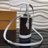 Close-up detail of structured modern women's handbag – women's luxury handbag