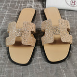 Hermes sandals Style 145 - styled lifestyle view