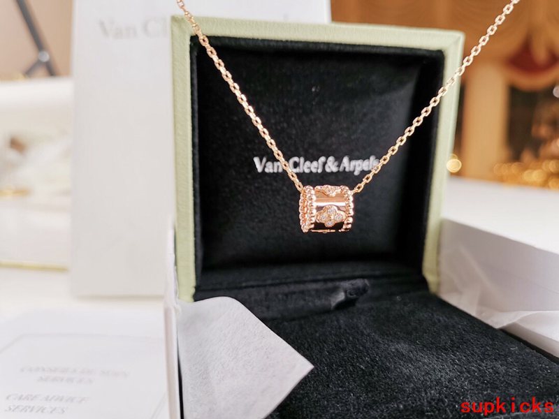 Lifestyle view of Van Cleef & Arpels unisex jewelry piece