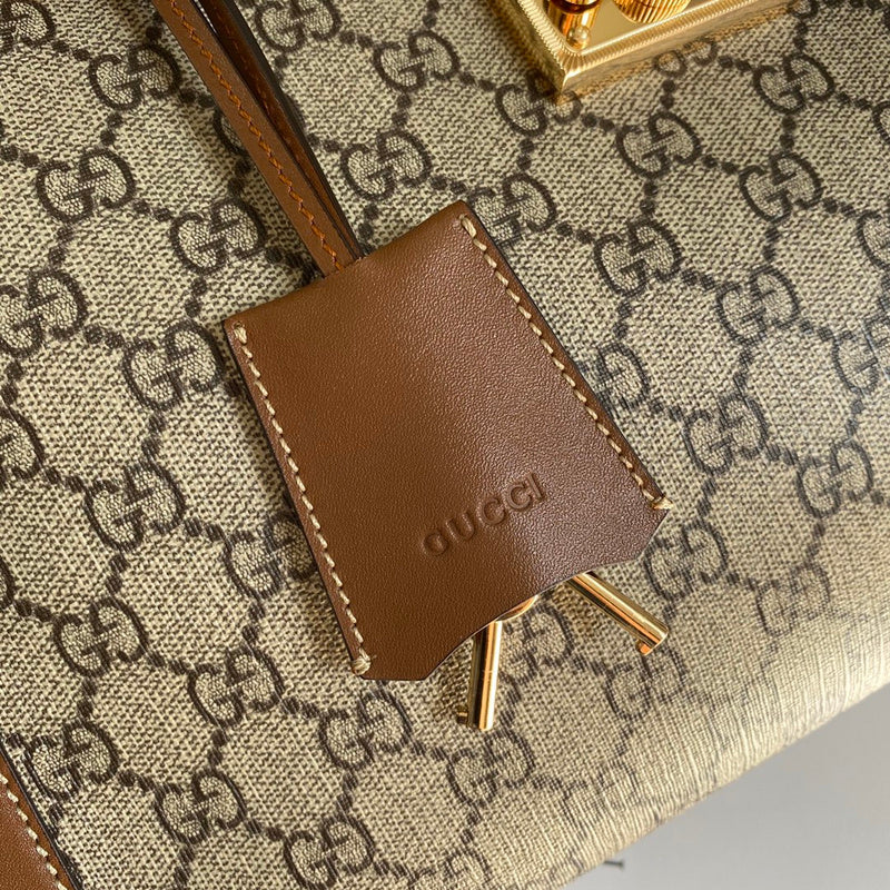 Interior view of premium modern women's handbag – women's statement bag