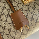 Interior view of premium modern women's handbag – women's statement bag