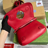 Interior view of sleek classic women's handbag – women's statement bag