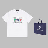 Front view of Louis Vuitton cotton t-shirt with everyday silhouette