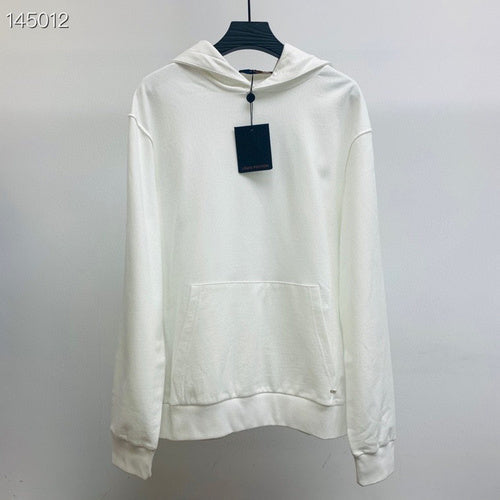 Back view of Louis Vuitton luxury clothing with relaxed-fit cut