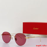 Lifestyle view of Cartier unisex sunglasses
