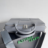 Statement Faux Leather Handbag - Modern Structured Build | Women's Fashion Handbag #1583 - alternate angle view (image 8) of designer-inspired handbag
