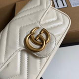 Back view of sleek statement women's handbag – women's luxury handbag